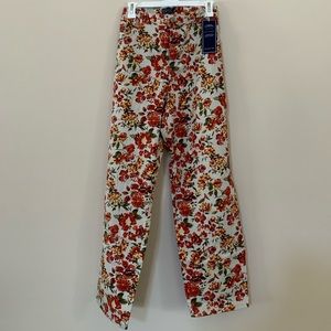 NWT Warm Floral Pants